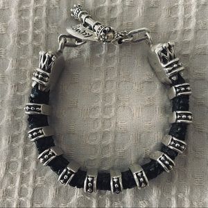 King Baby Studio Black Stingray Bracelet